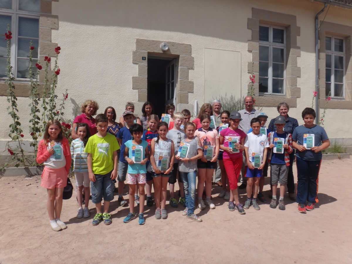 Elèves de CM2 de Treban